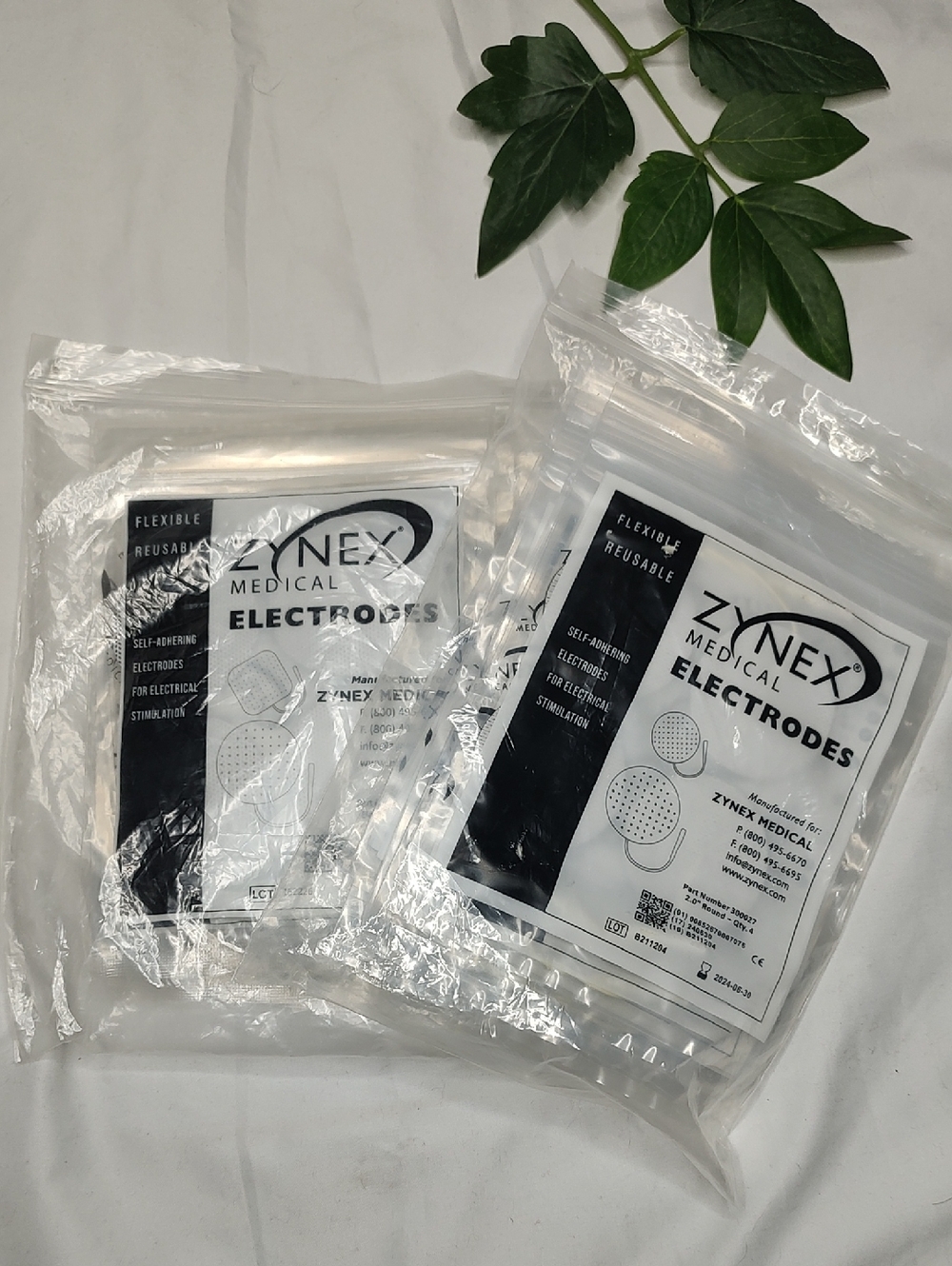 Zynex Medical 2" TENS Electrodes Two 4 Pks
